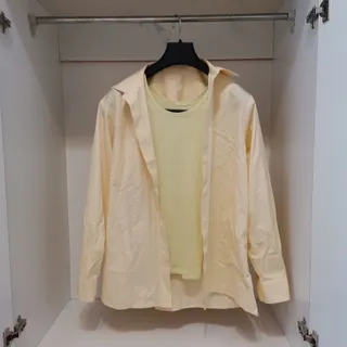 شومیز زرد کره ای ترندسال