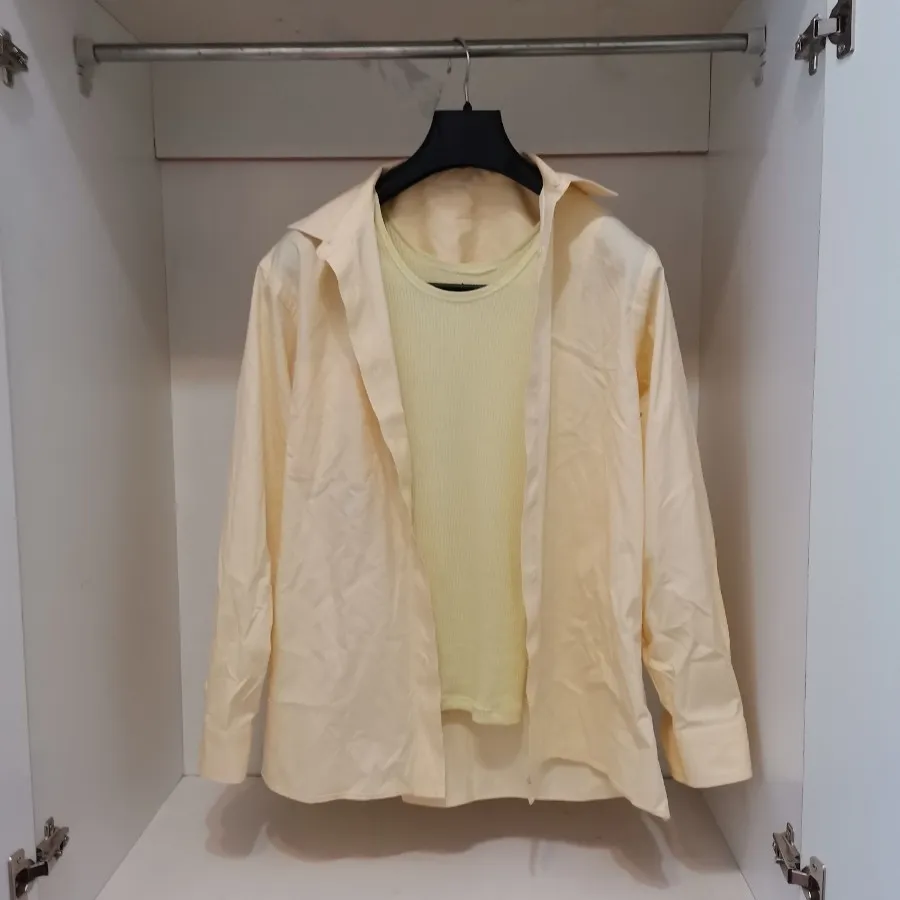 شومیز زرد کره ای ترندسال