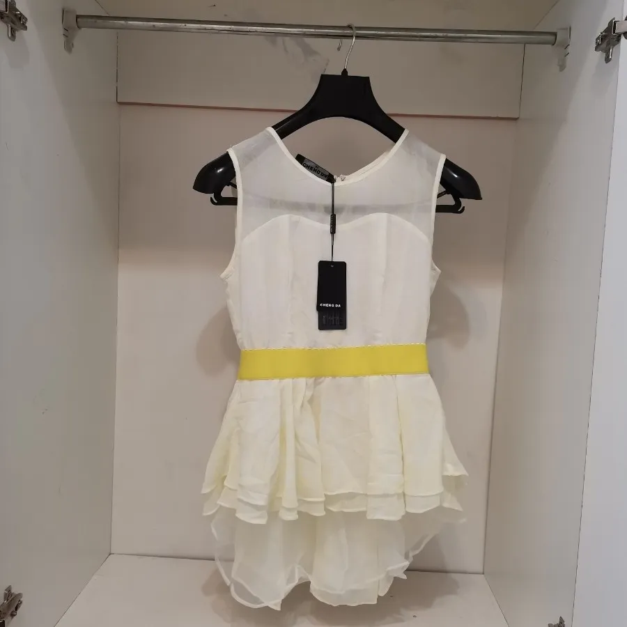 شومیز مجلسی حریر زردسفید