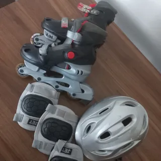 ست اسکیت و کلاه و زانو بن
