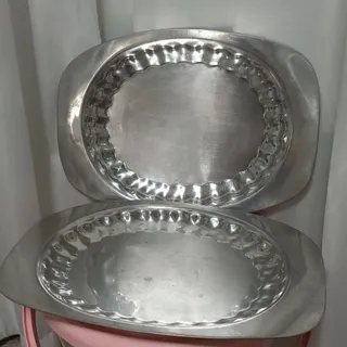 ظرف سرو سایزبزرگ استیل