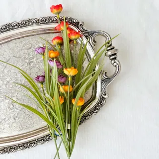 3 شاخه گل مصنوعی زیبا