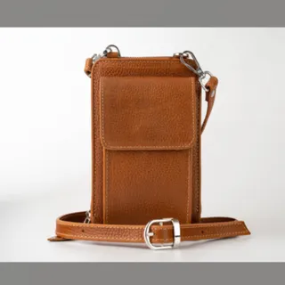 کیف چرم پاسپورتی دوشی