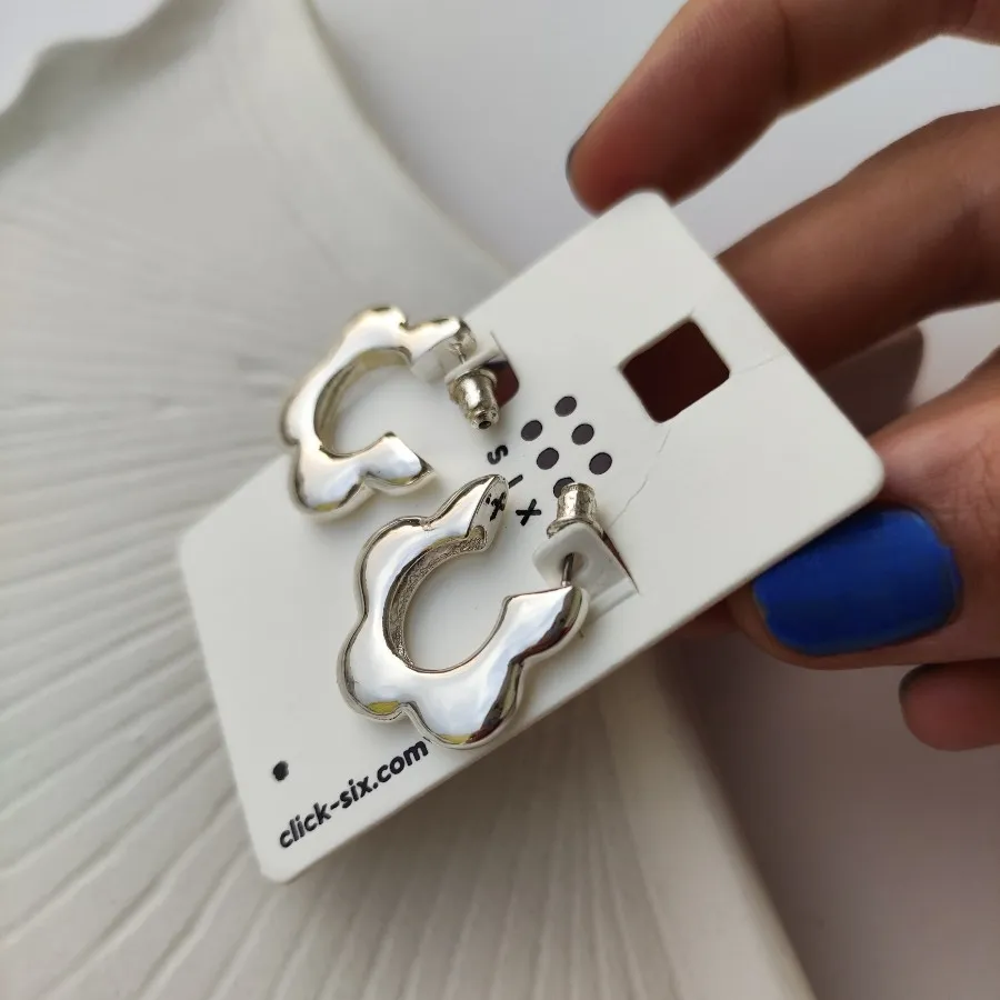 گوشواره گل پینترستی