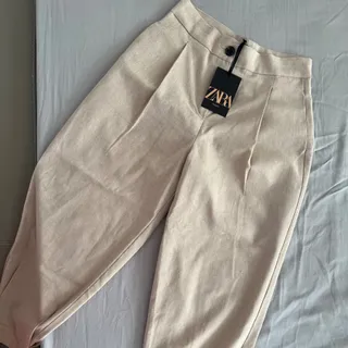 شلوار لینن زارا