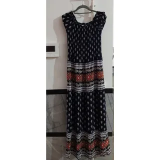 پیراهن ساحلی تمام نخ