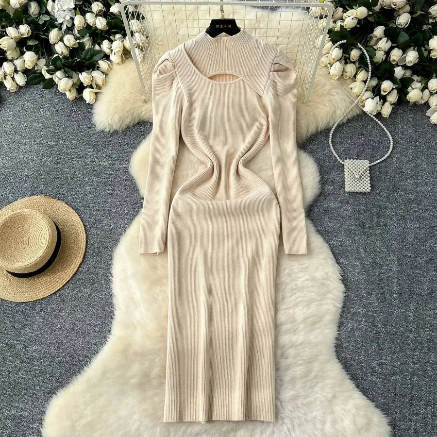 پیراهن بافت گرم بالا