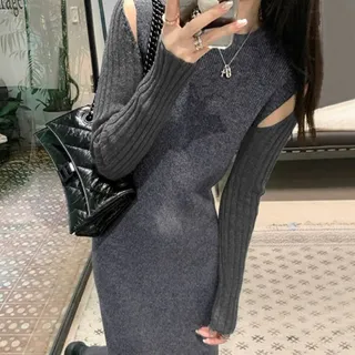 پیراهن بافت گرم بالا