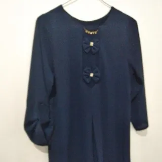 شومیز مجلسی سرمه ای