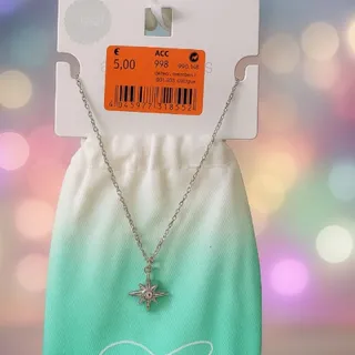 گردنبند استیل پلاک ستاره