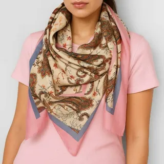 روسری ساتن مات امریکایی