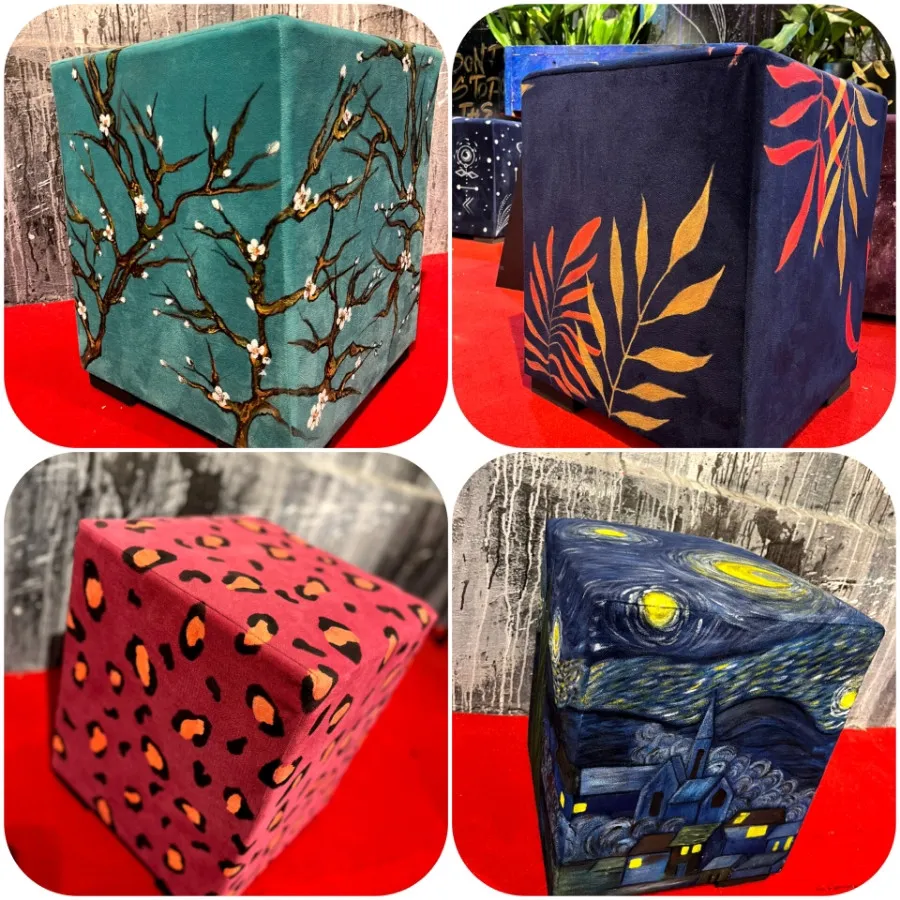 پاف نقاشی شده