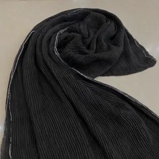 شال پلیسه برشکا لب زری