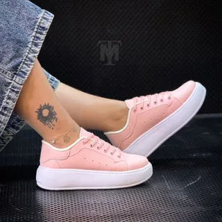 کفش کتونی جدید صورتی