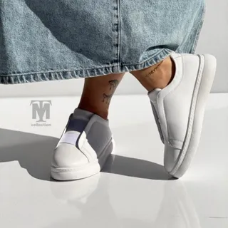 کفش کتانی پرادا سفید