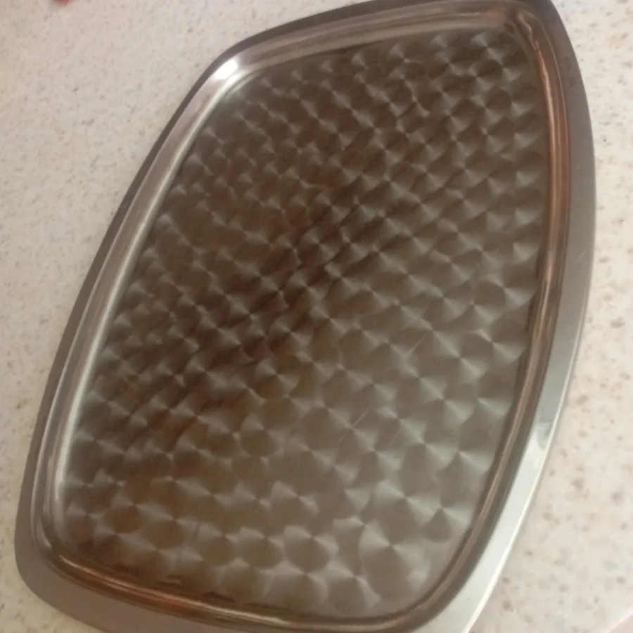 سینی استیل قدیمی