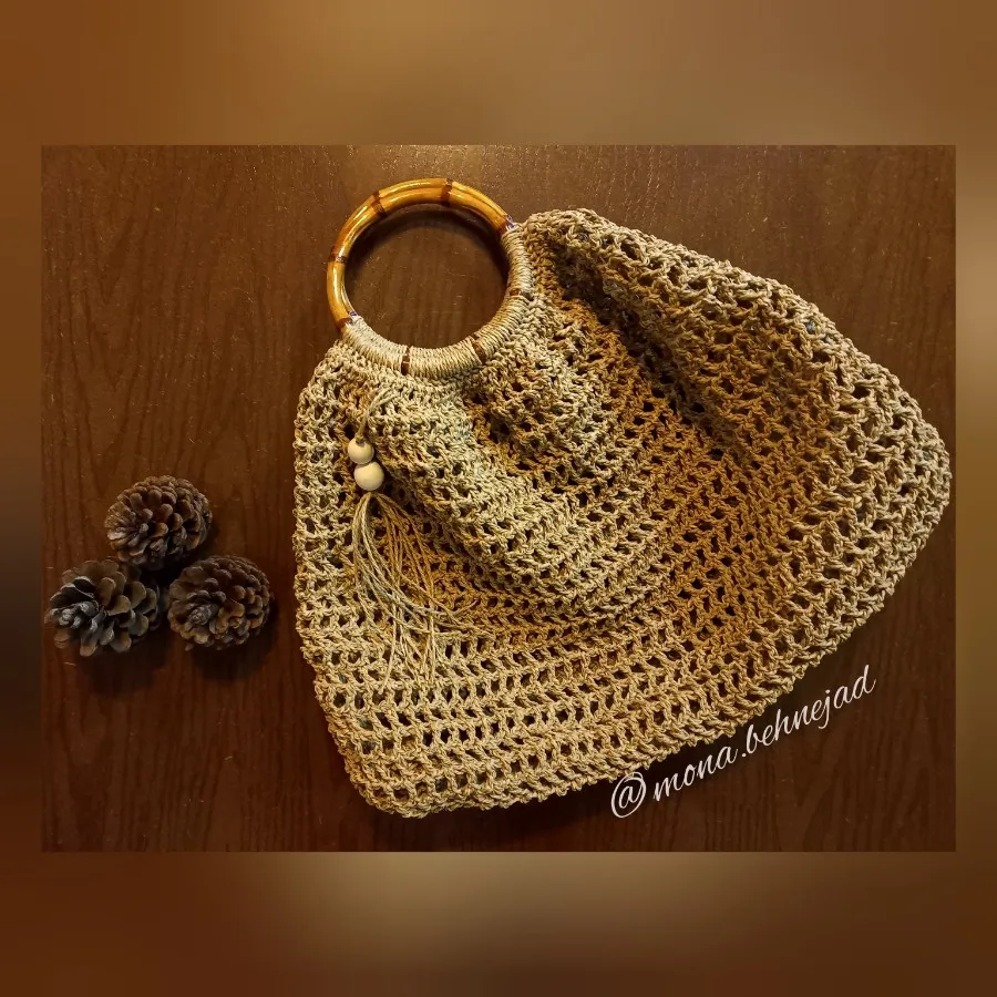 کیف رافیا دستبافت