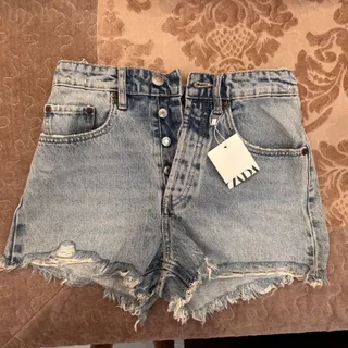 شلوارک جین زارا