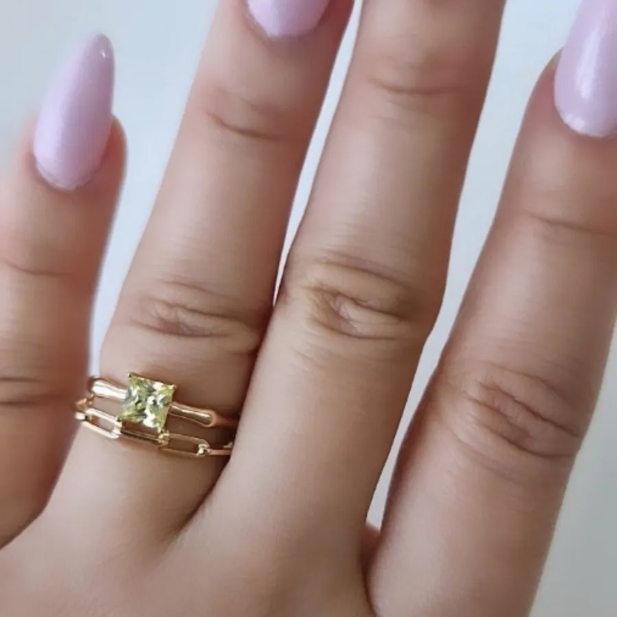 انگشتر دو لاین ژوپینگ