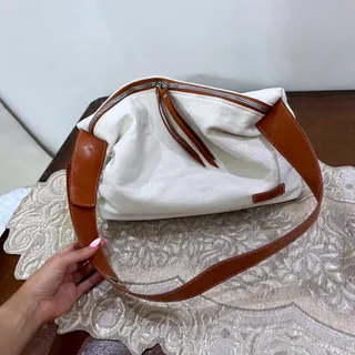 کیف کرم قهوه ای