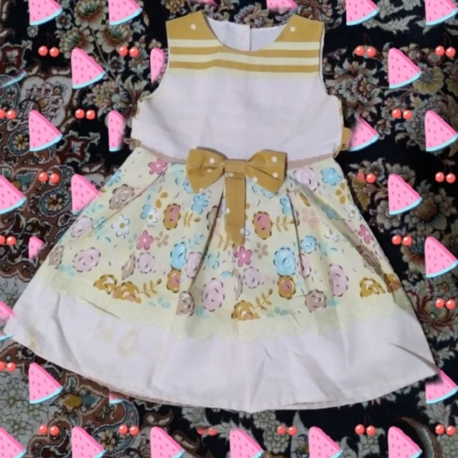 پیراهن خوشرنگ و شیک ?