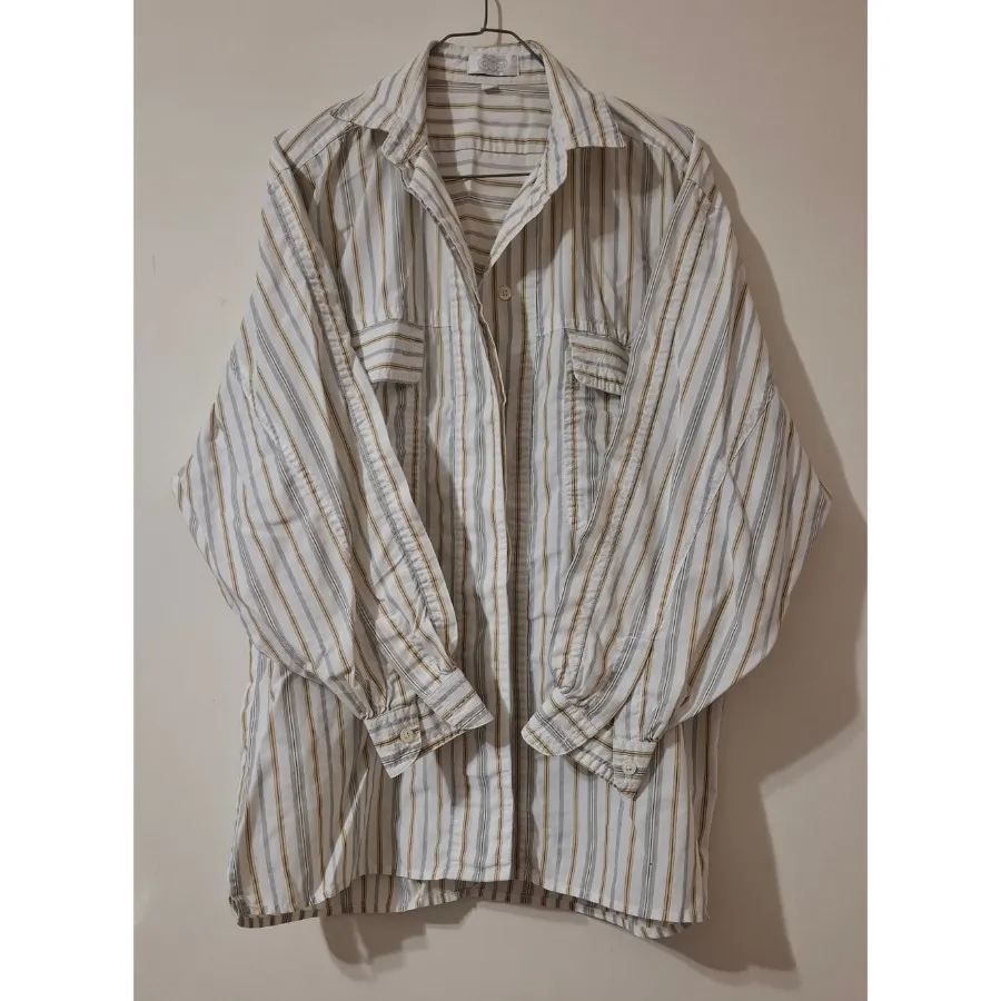 شومیز مانتویی راه راه