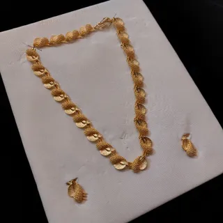 نیم ست طلایی انگلیسی