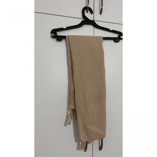 شال نسکافه ای پلیسه