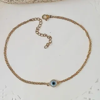 پابند استیل طلایی زنانه