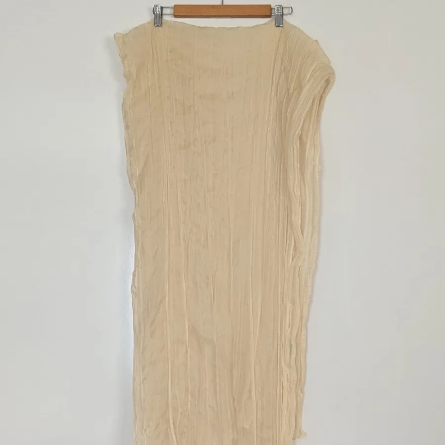 شال پلیسه حریر