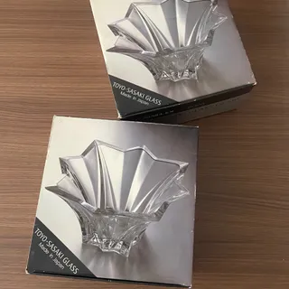 کاسه آجیل سالاد بلور ژاپن