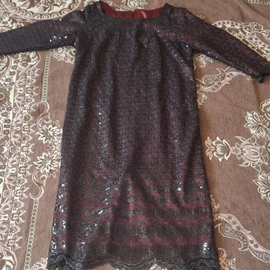 لباس مجلسی ساتن گیپور