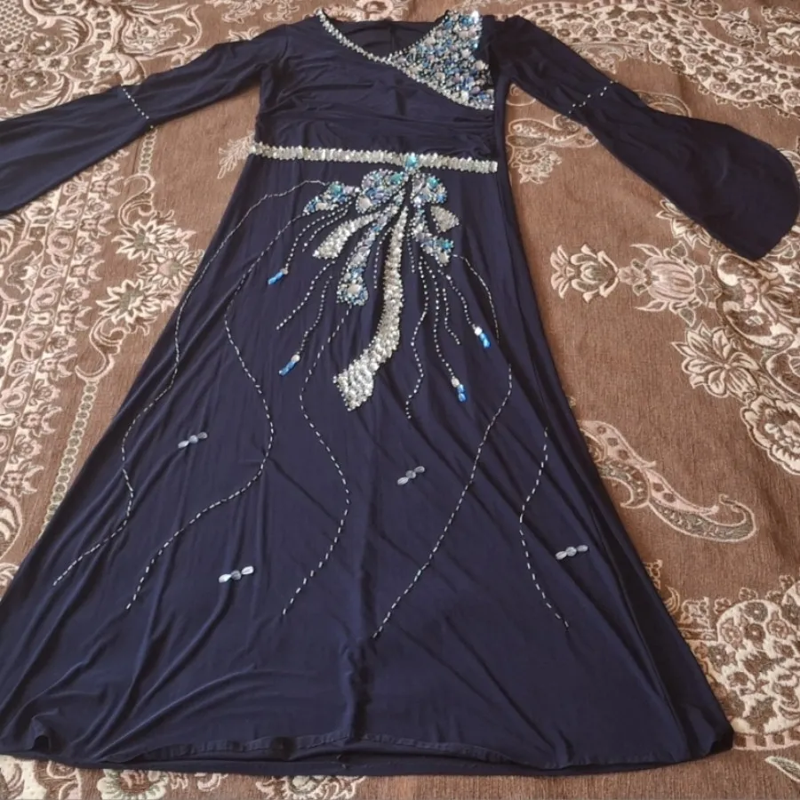 لباس مجلسی سنگ دوزی