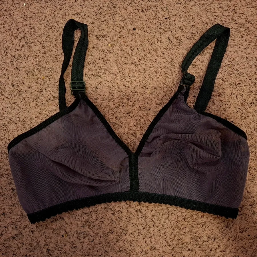 سوتین تابستونی توری بنفش