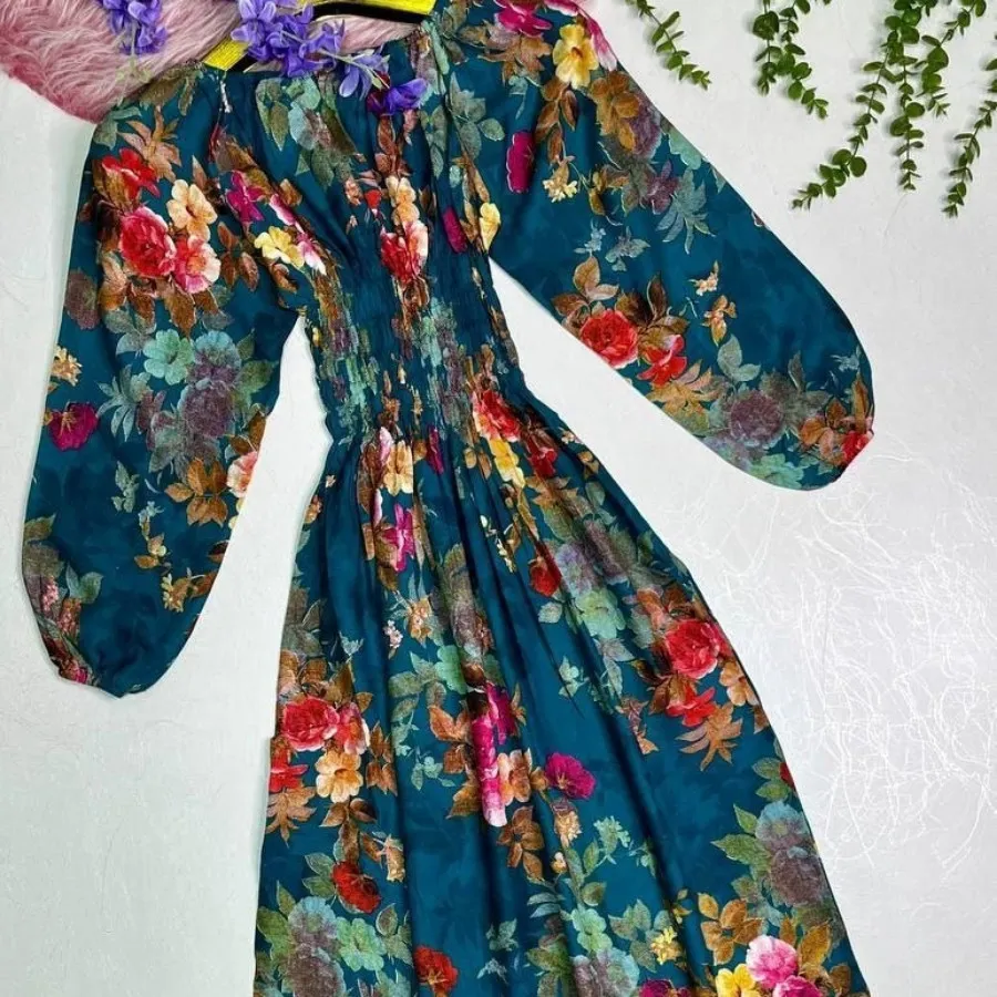 پیراهن ساحلی نخی خنکککک