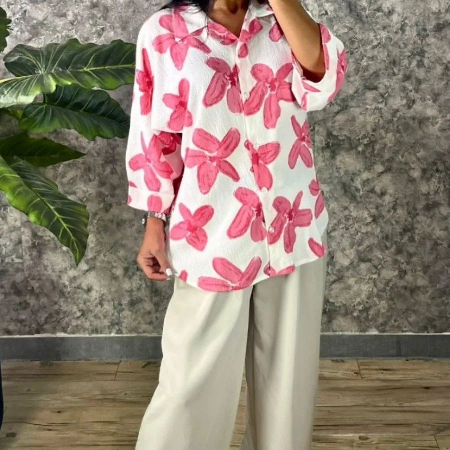 شومیز گل گلی