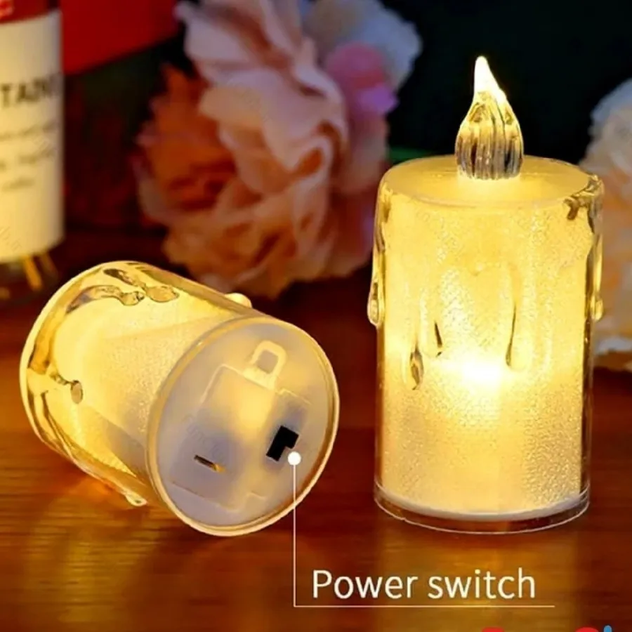 شمع ال ای دی  کریستالی