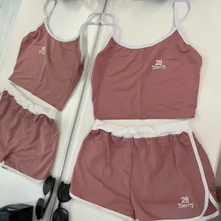 ست کراپ و شورتک