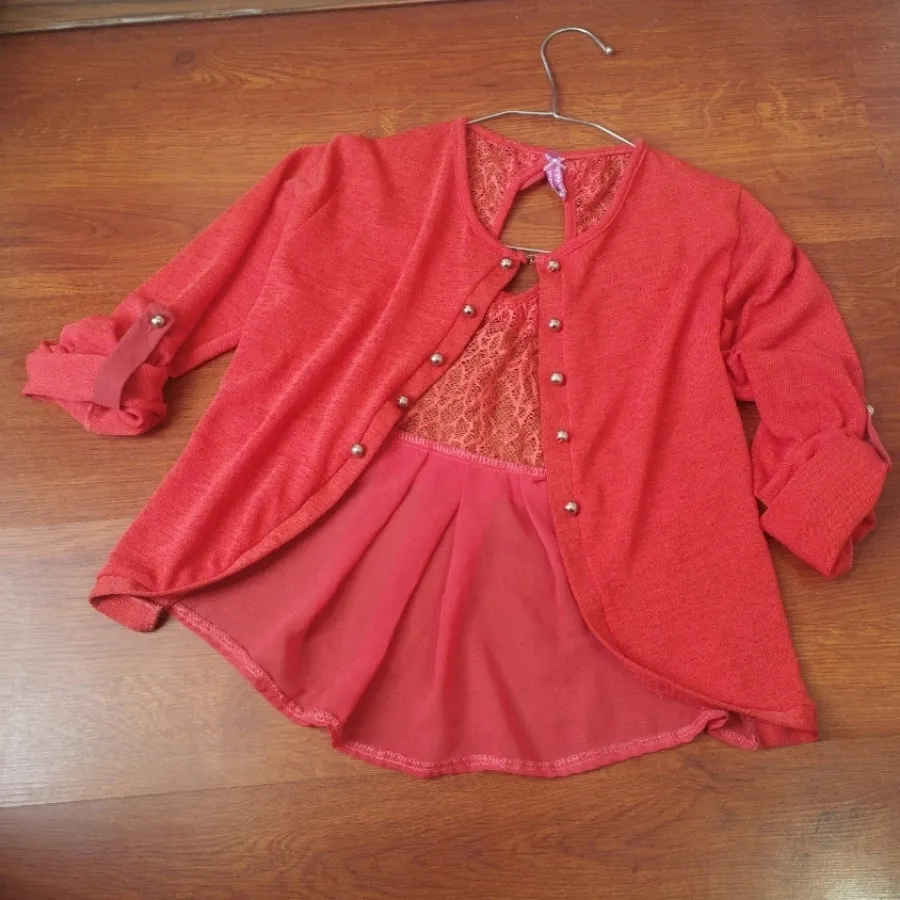 رویه لباس توری عروسکی