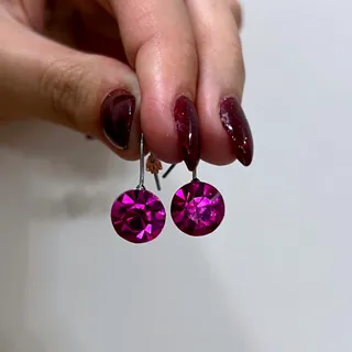 گوشواره سرخابی