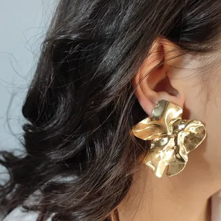 گوشواره دفرمه گلد