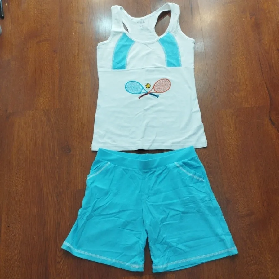 ست تاپ و شلوارک ورزشی