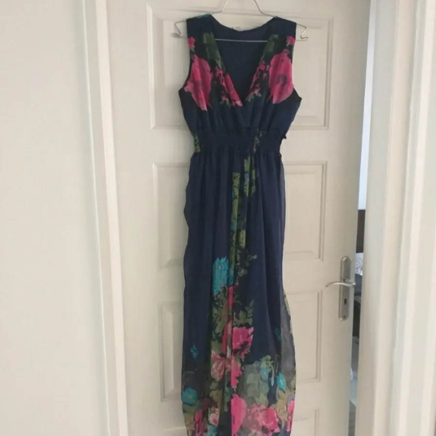 پیراهن حریر ساحلی