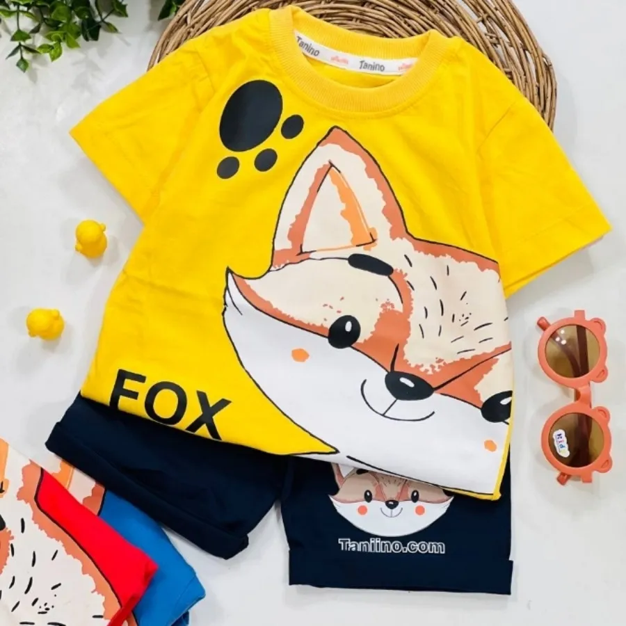 تیشرت شلوارک روباه بچگانه