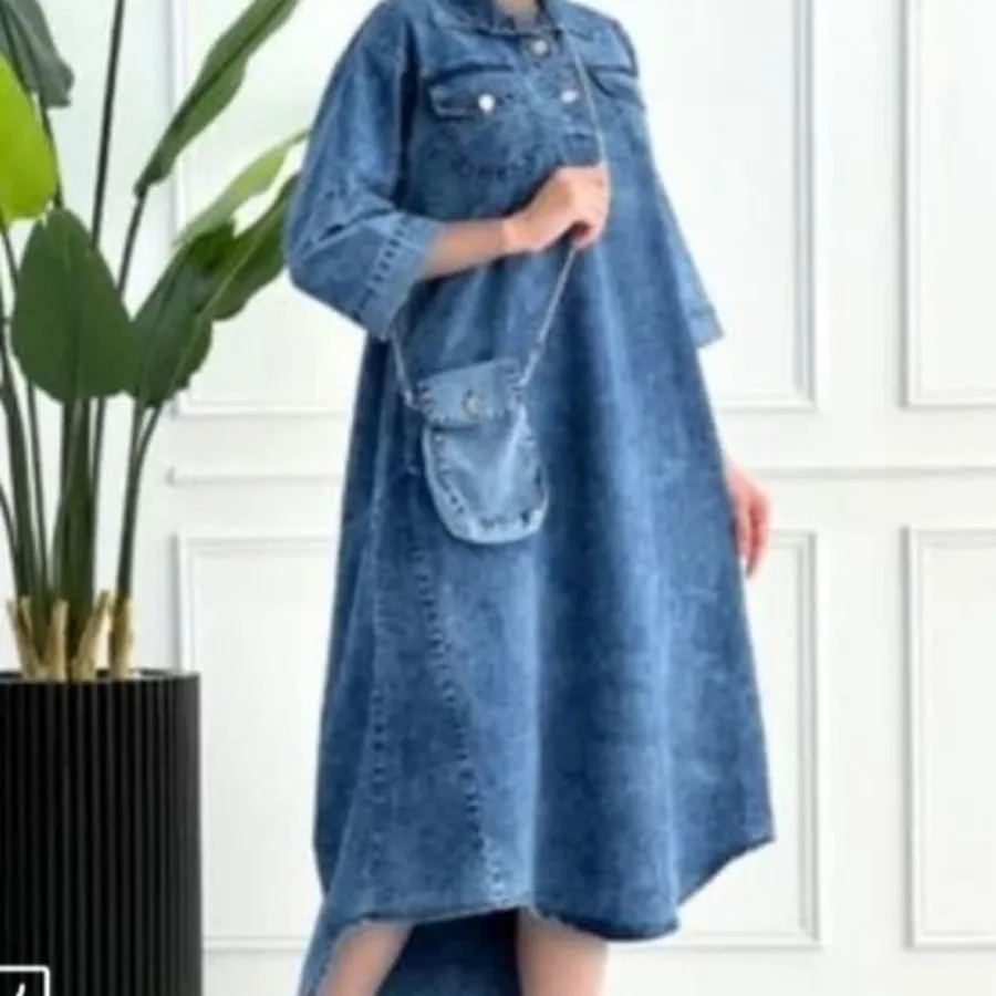 مانتو جین کاغذی