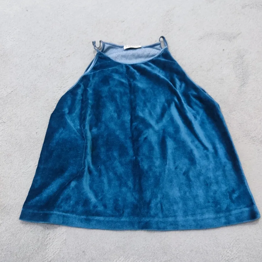 تاپ مخمل استین حلقه ای