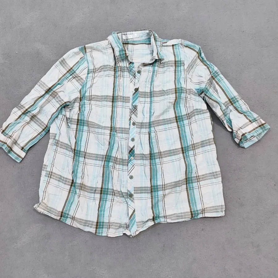 شومیز چهارخونه راحتی