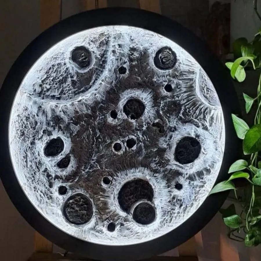 تابلو کره ماه