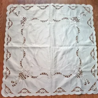 رومیزی ساتن خامه دوزی