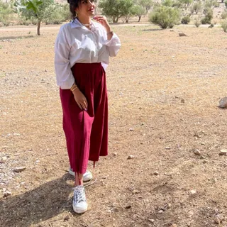 شومیز و شلوار دامنی